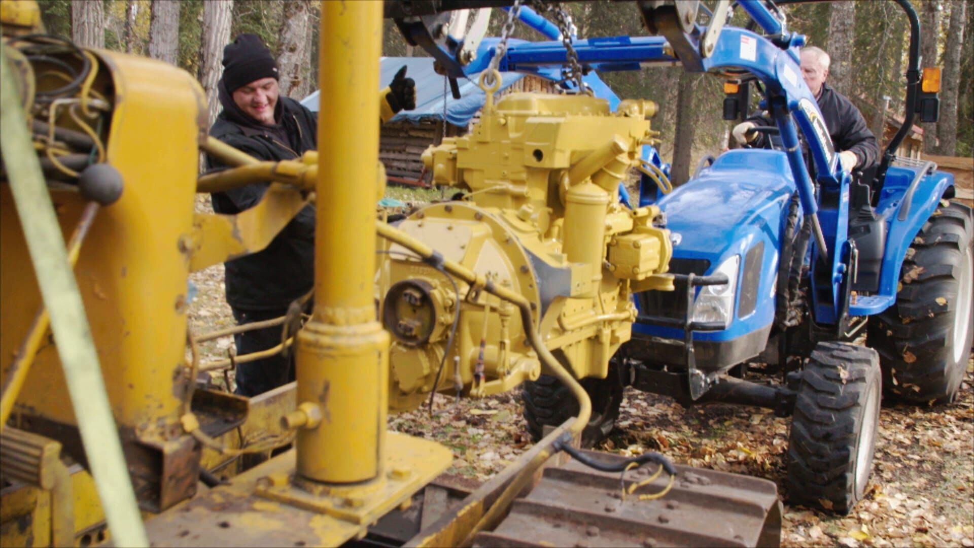 Le bulldozer de Whiskey Lake