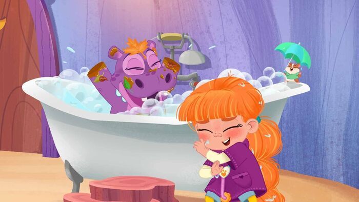 Le bain moussant de Juno