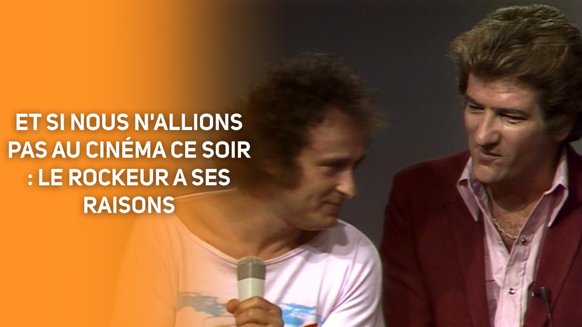 Et si nous n'allions pas au cinéma ce soir : Le rockeur a ses raisons