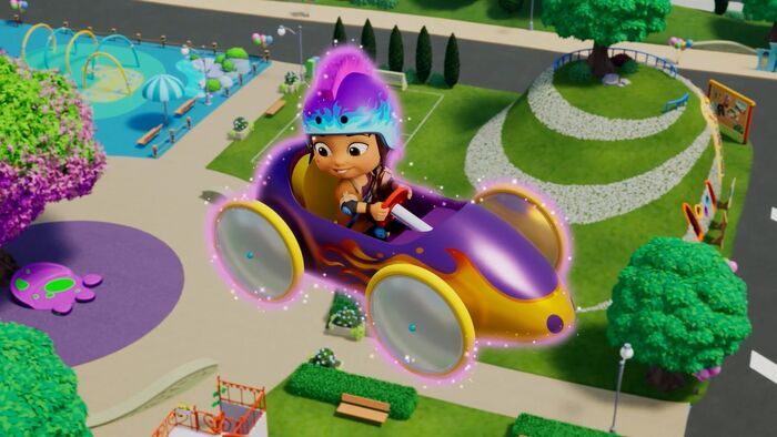 La course géante de Barney