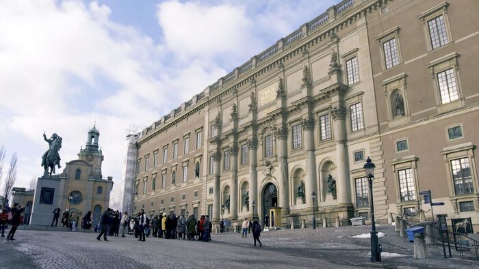 Le palais royal de Stockholm