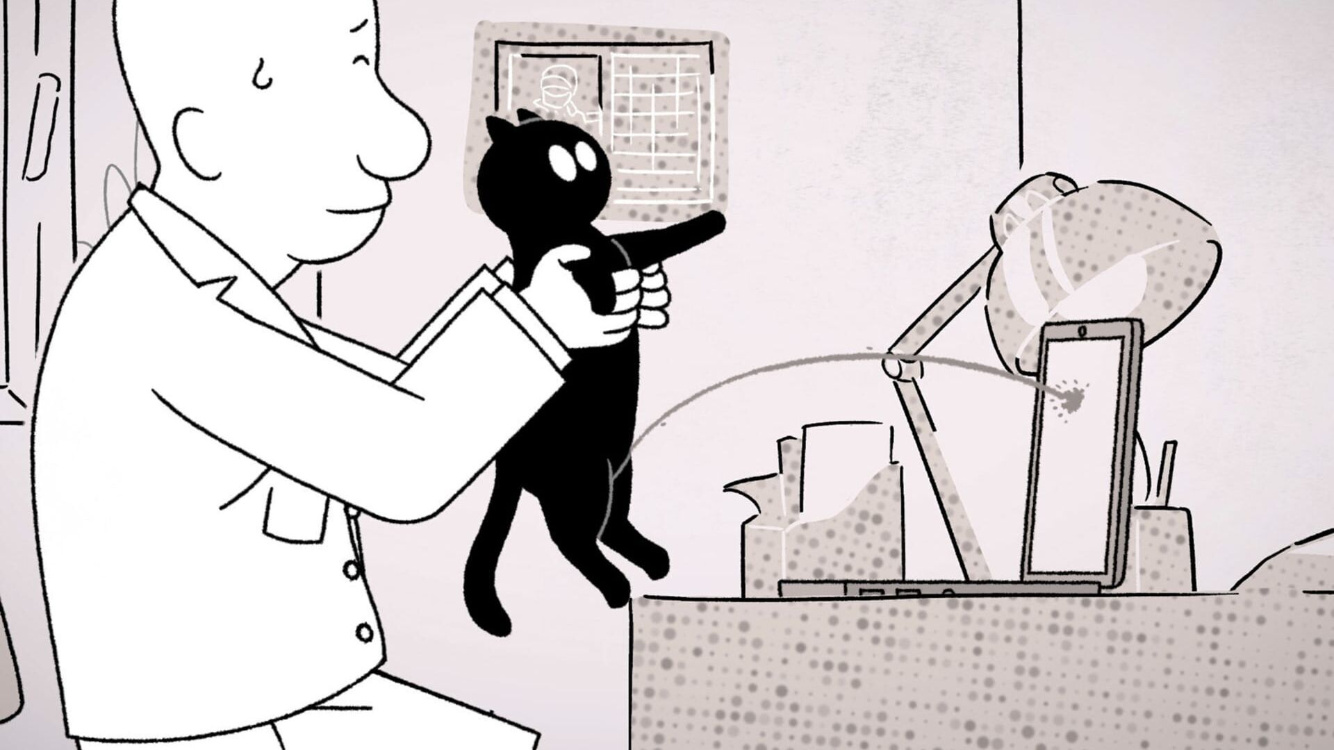Chat m'énerve !