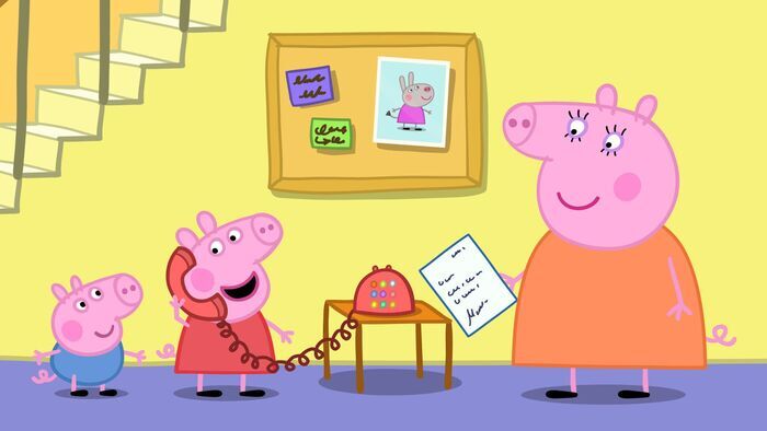 Le grenier de Mamy et Papy Pig