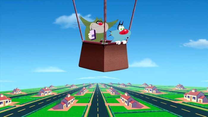 Panique en montgolfière