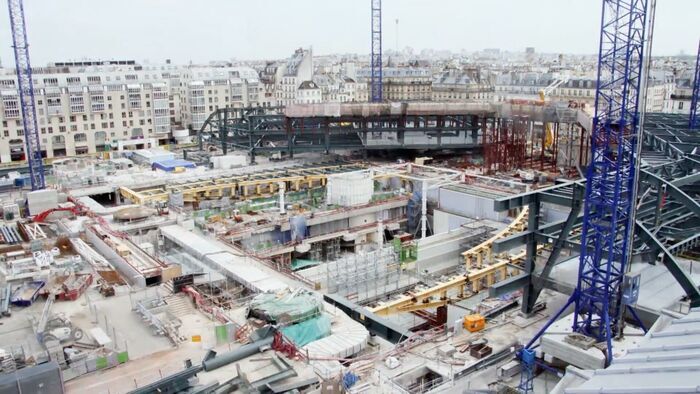 Le chantier des Halles : un défi hors norme