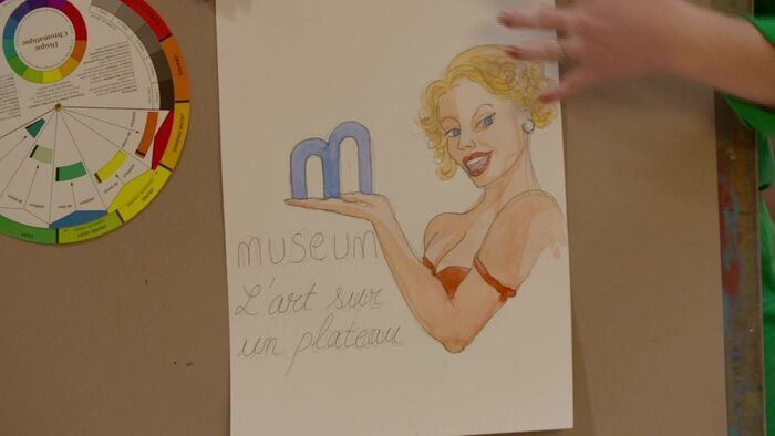 L'affiche de pub