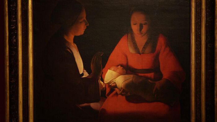 "Le Nouveau-né", de Georges de la Tour