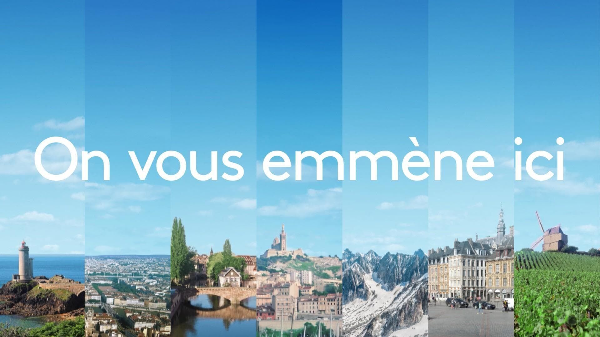 On vous emmène ici