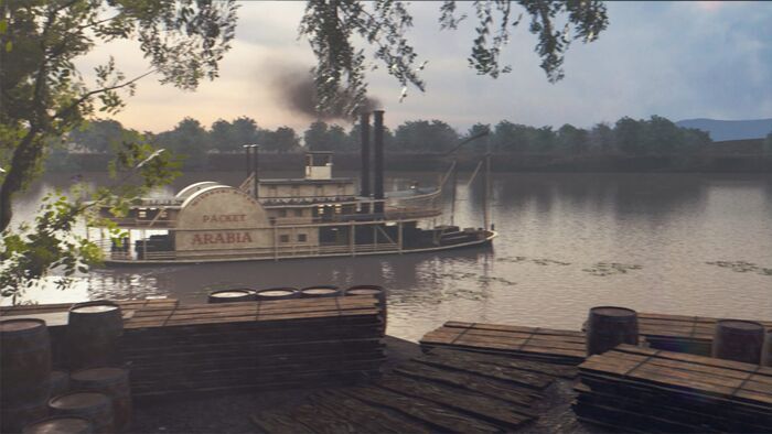 Le fleuve Mississippi