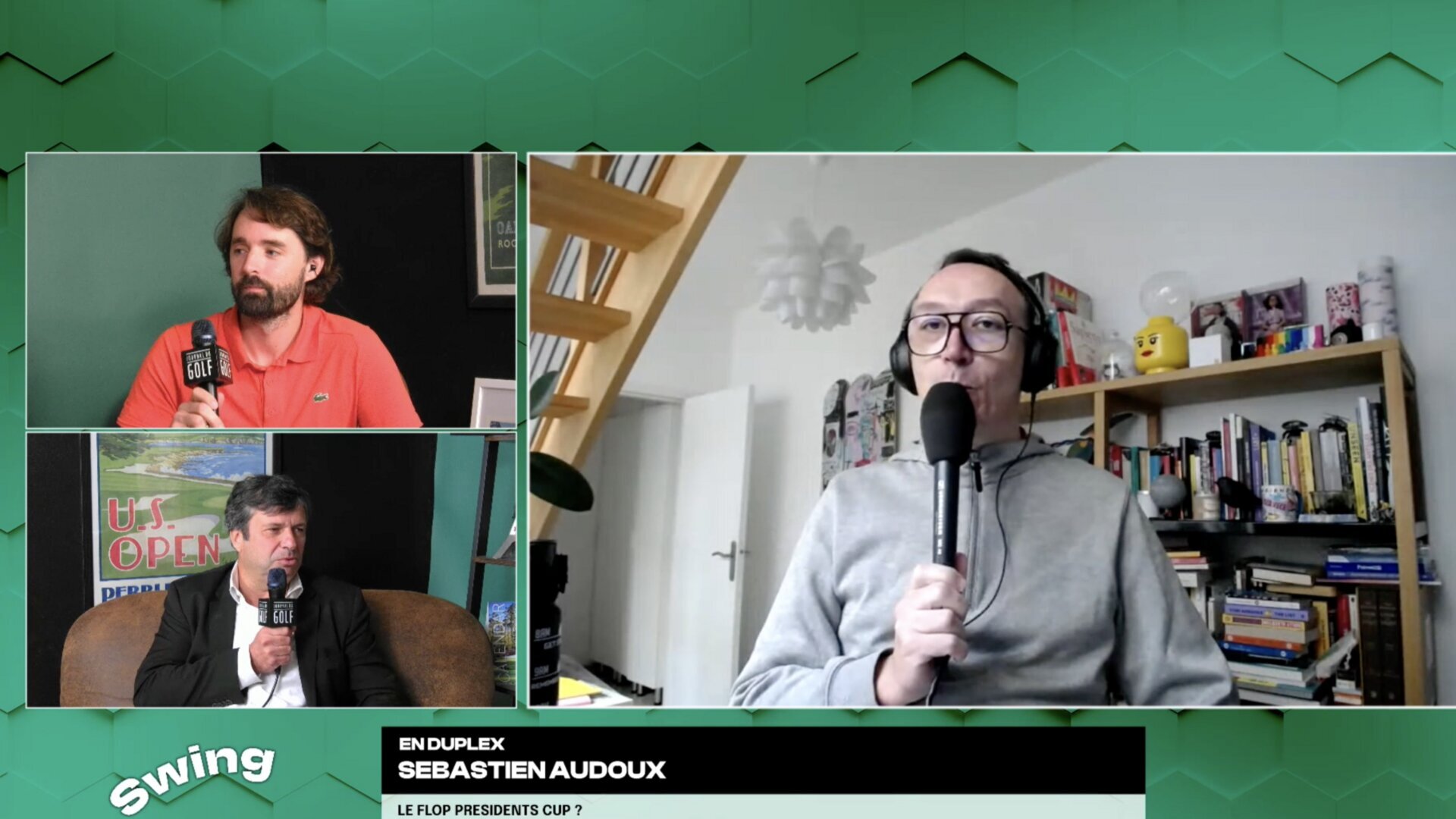 Les conseils de Bibi : swing, la bonne rotation