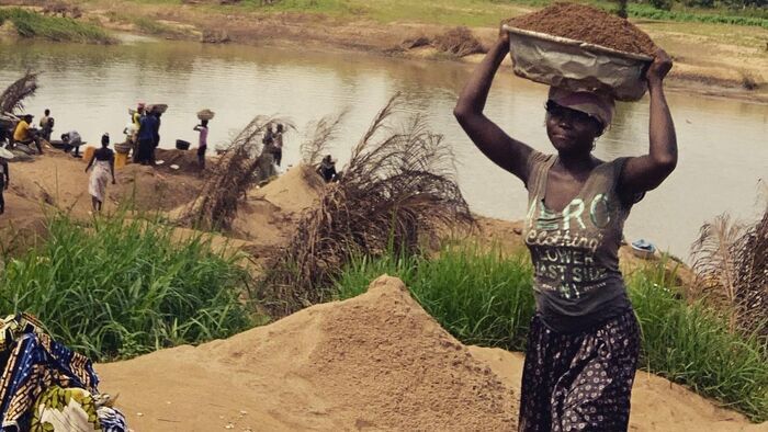 Le fleuve Ouémé (Bénin)