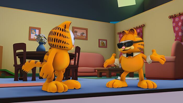 Garfield ici et encore là