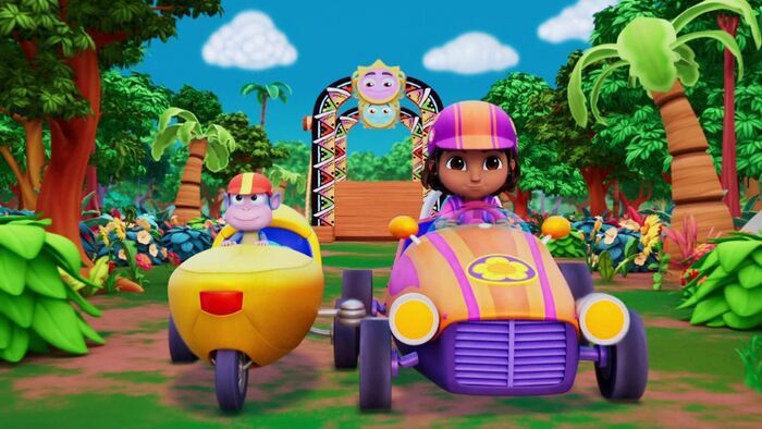 La course de karts