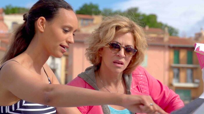 Sur la route de la Via Domitia avec Corinne Touzet
