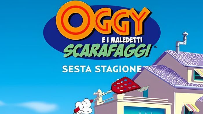 Oggy essuie les plâtres