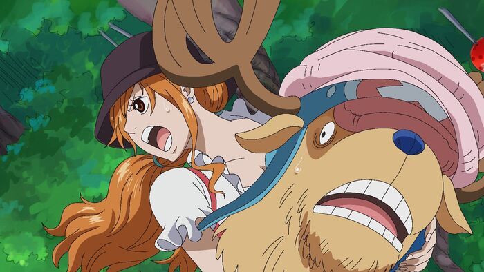 Le sbire de Big Mom. Luffy et la forêt de la tentation