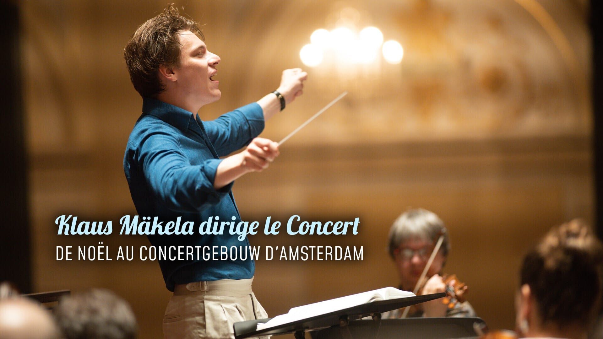 Klaus Mäkela dirige le Concert de Noël au Concertgebouw d'Amsterdam