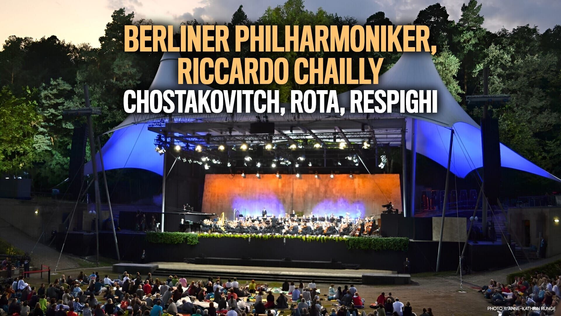 Berliner Philharmoniker, Riccardo Chailly : Chostakovitch, Rota, Respighi