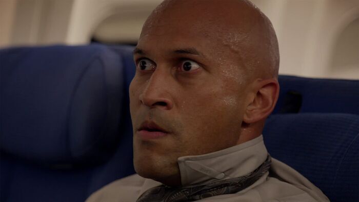 Affrontement dans l'avion