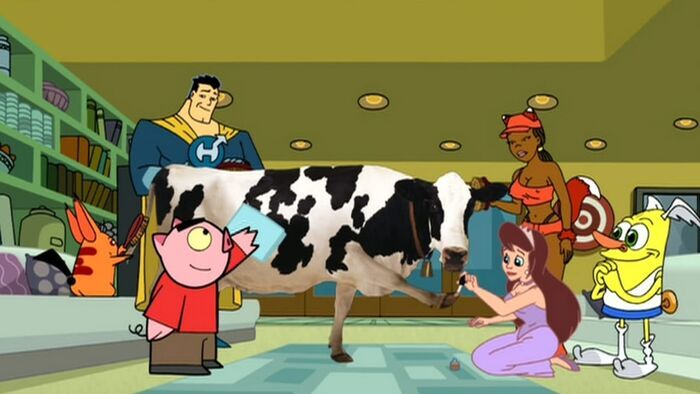 Une histoire de deux vaches