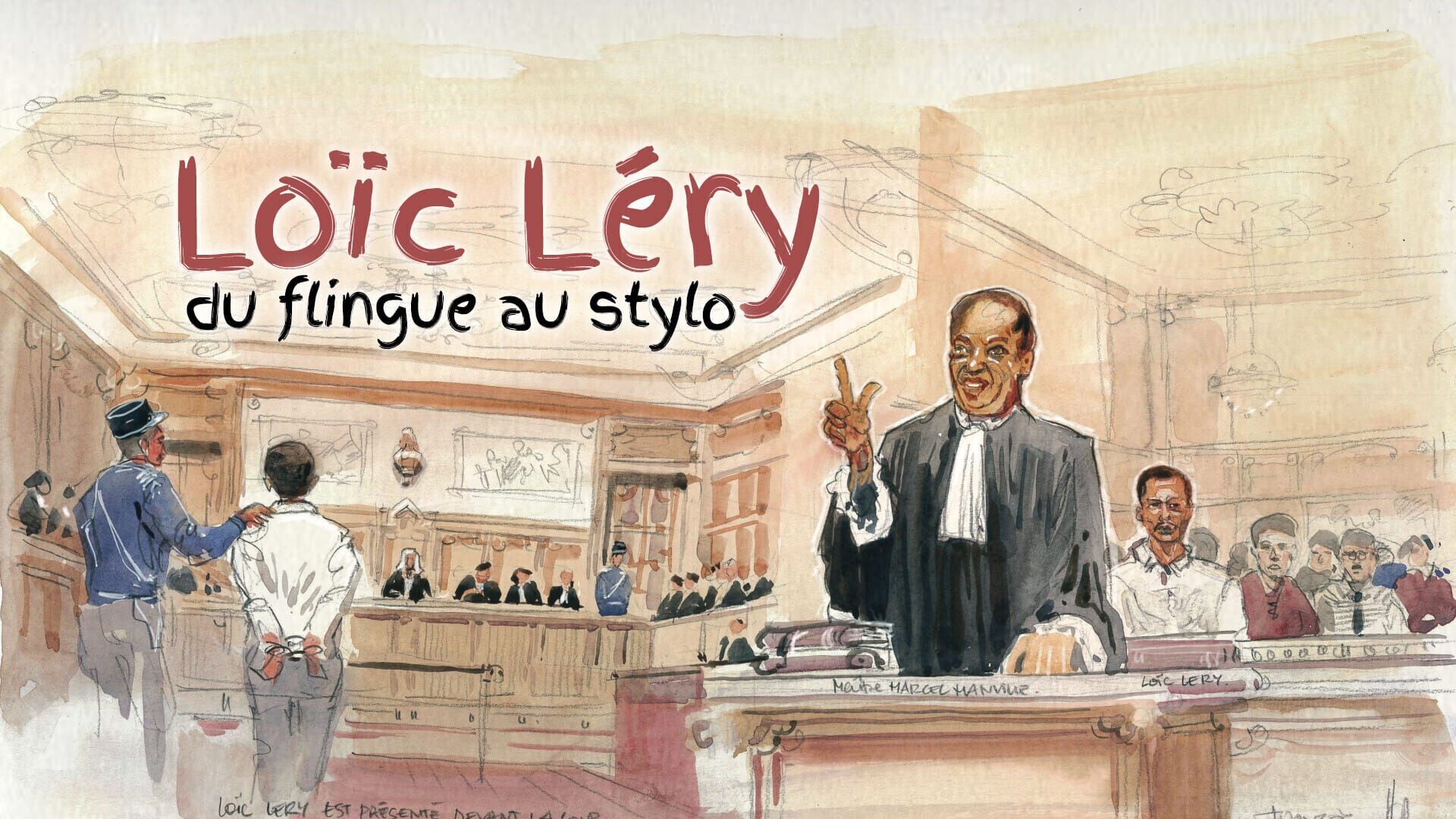 Loïc Léry, du flingue au stylo