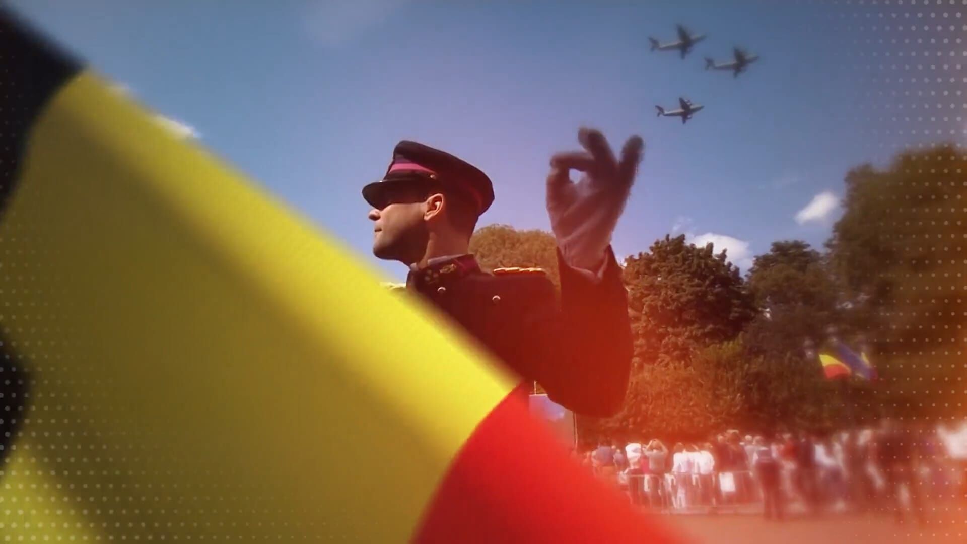 Défilé militaire et civil du 21 juillet