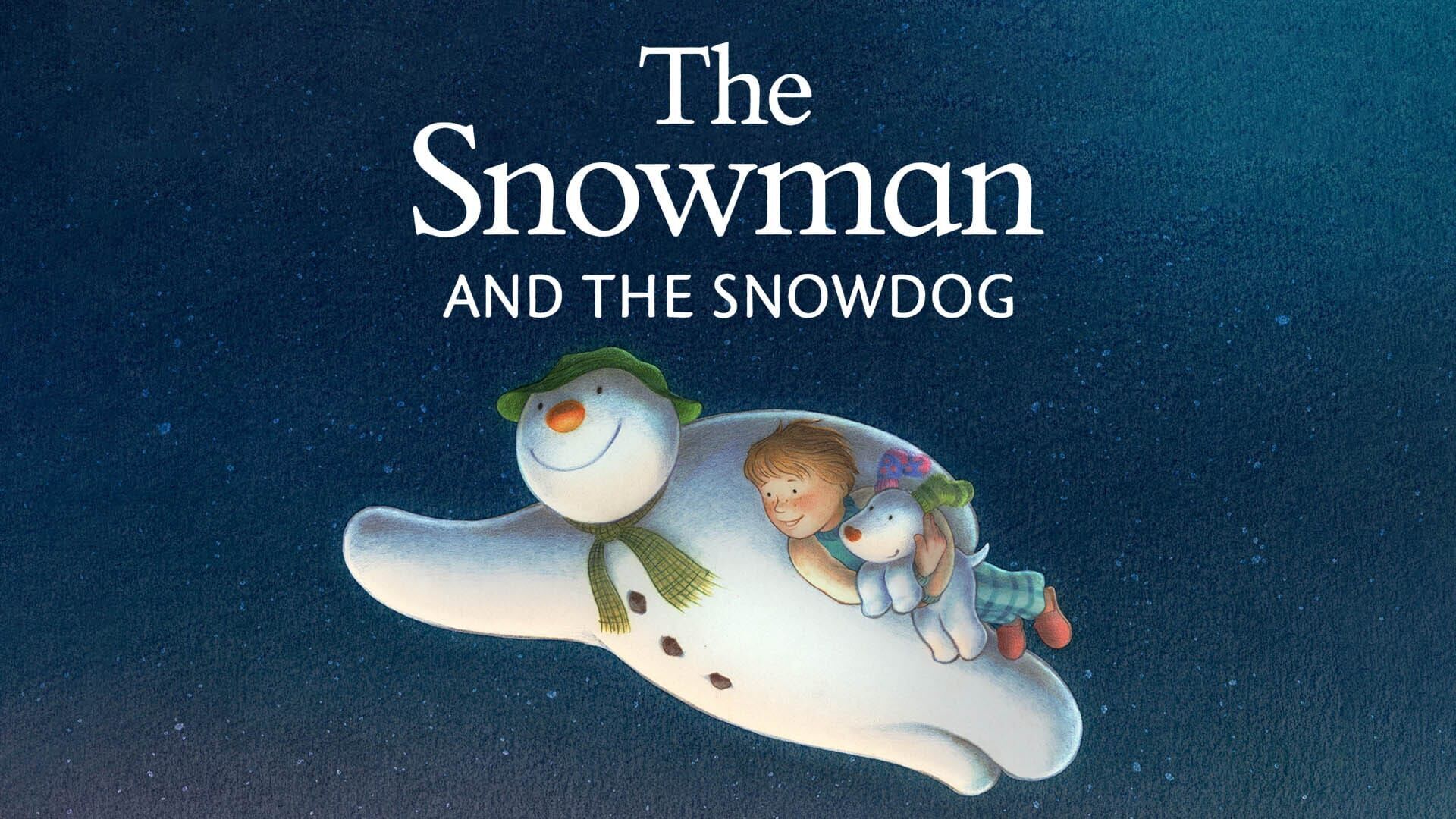 Le bonhomme de neige et le petit chien