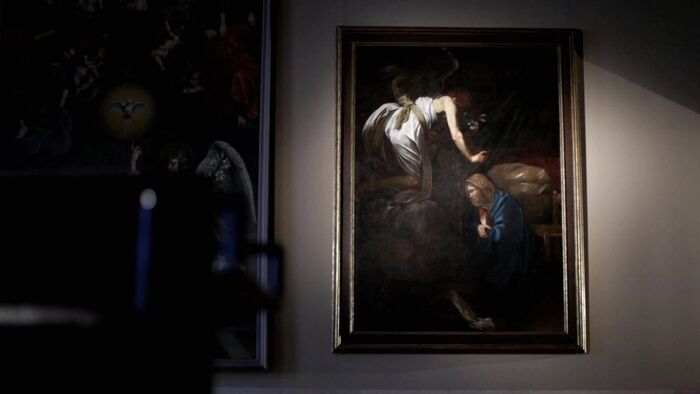 Musée des Beaux-Arts de Nancy : "L'Annonciation", du Caravage
