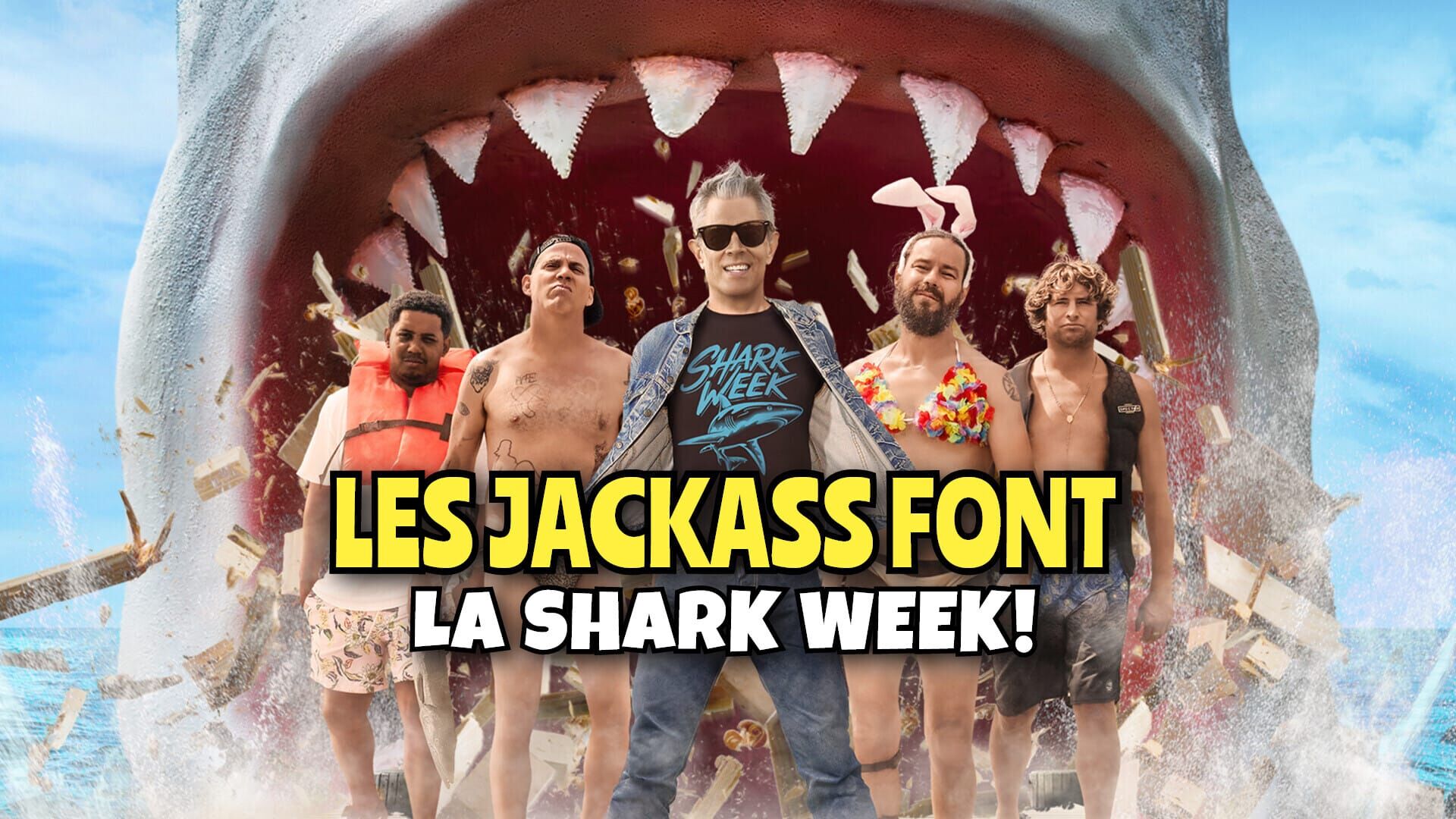 Les Jackass font la Shark Week!