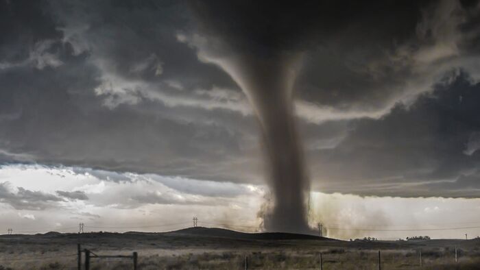 En pleine tornade
