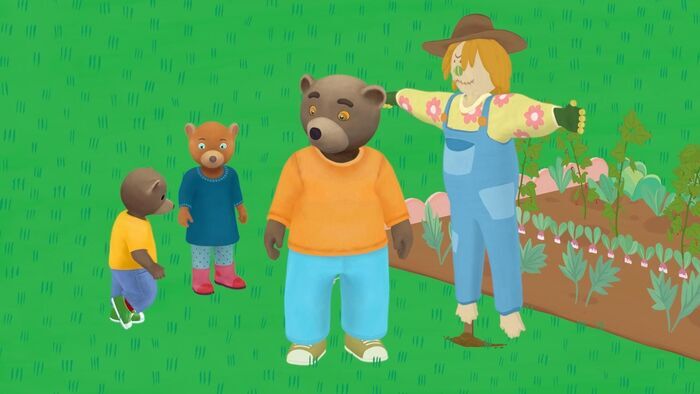 Petit Ours Brun et l'épouvantail