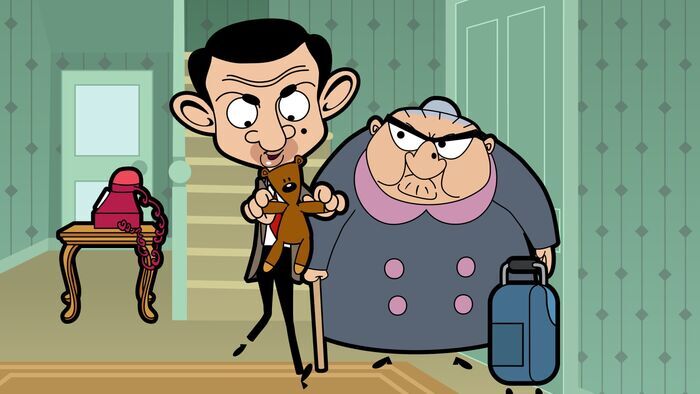 Mister Bean, chauffeur de taxi