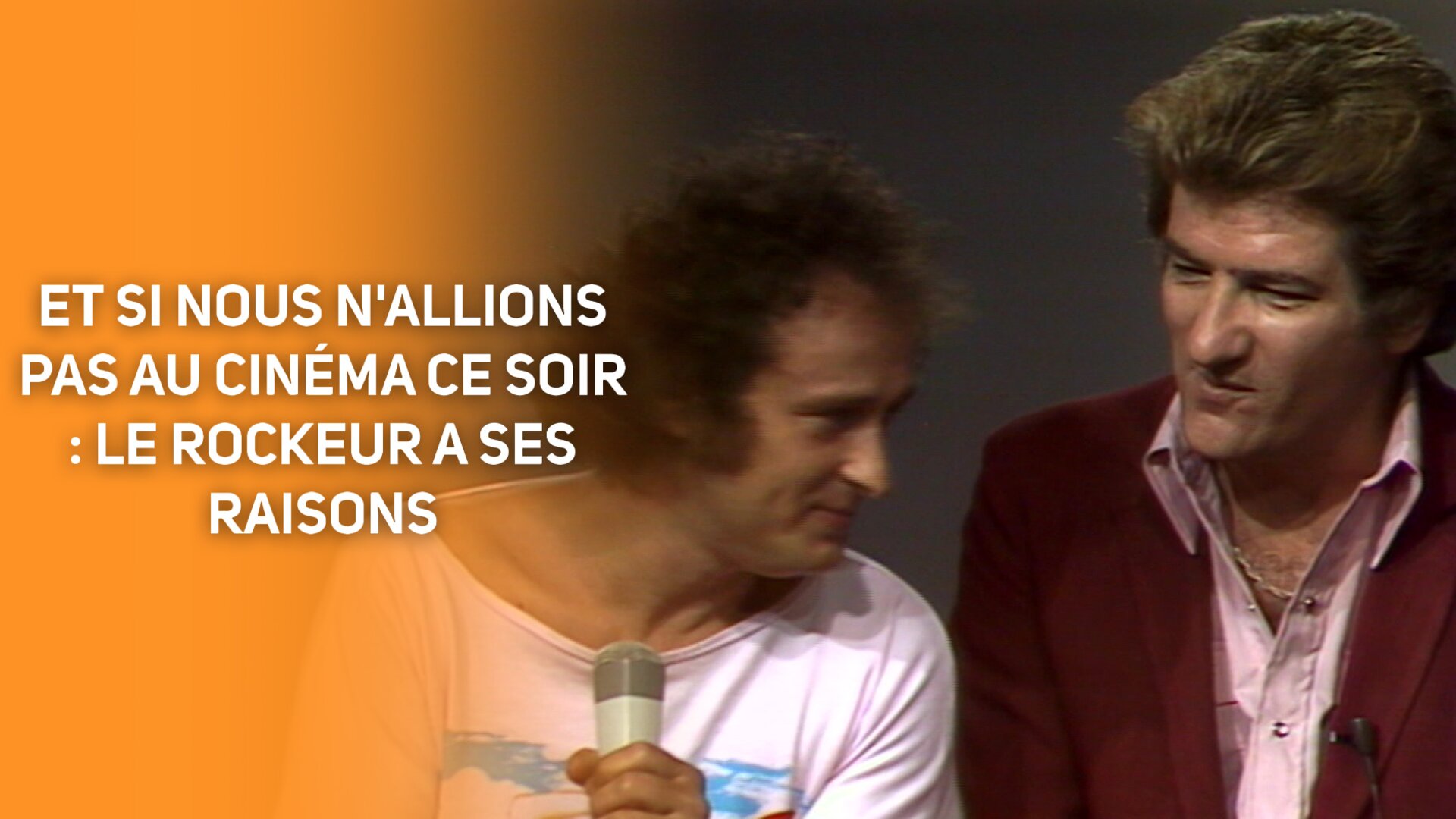 Et si nous n'allions pas au cinéma ce soir : Le rockeur a ses raisons