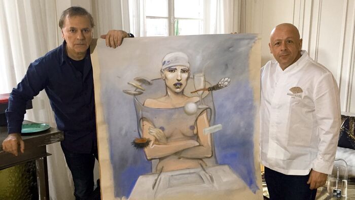 Enki Bilal et Thierry Marx : un menu de 2027