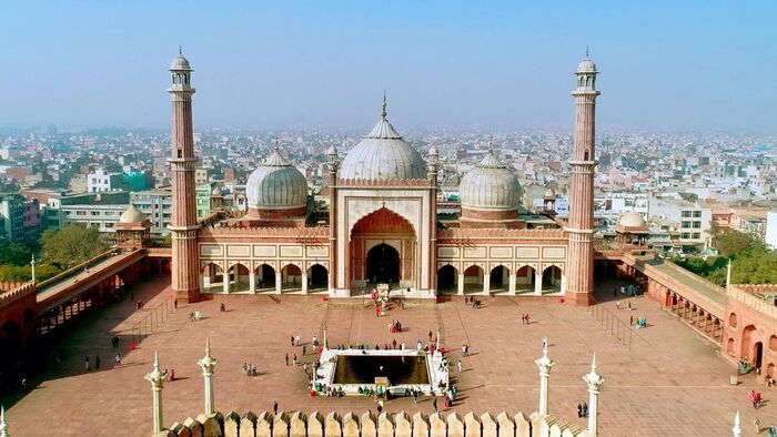 Inde, la mosquée Jama Masjid