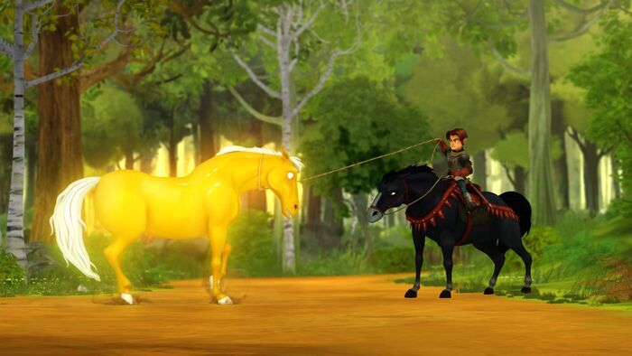 Le cheval doré