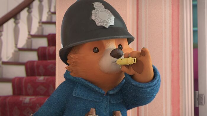 Paddington et l'agent de police