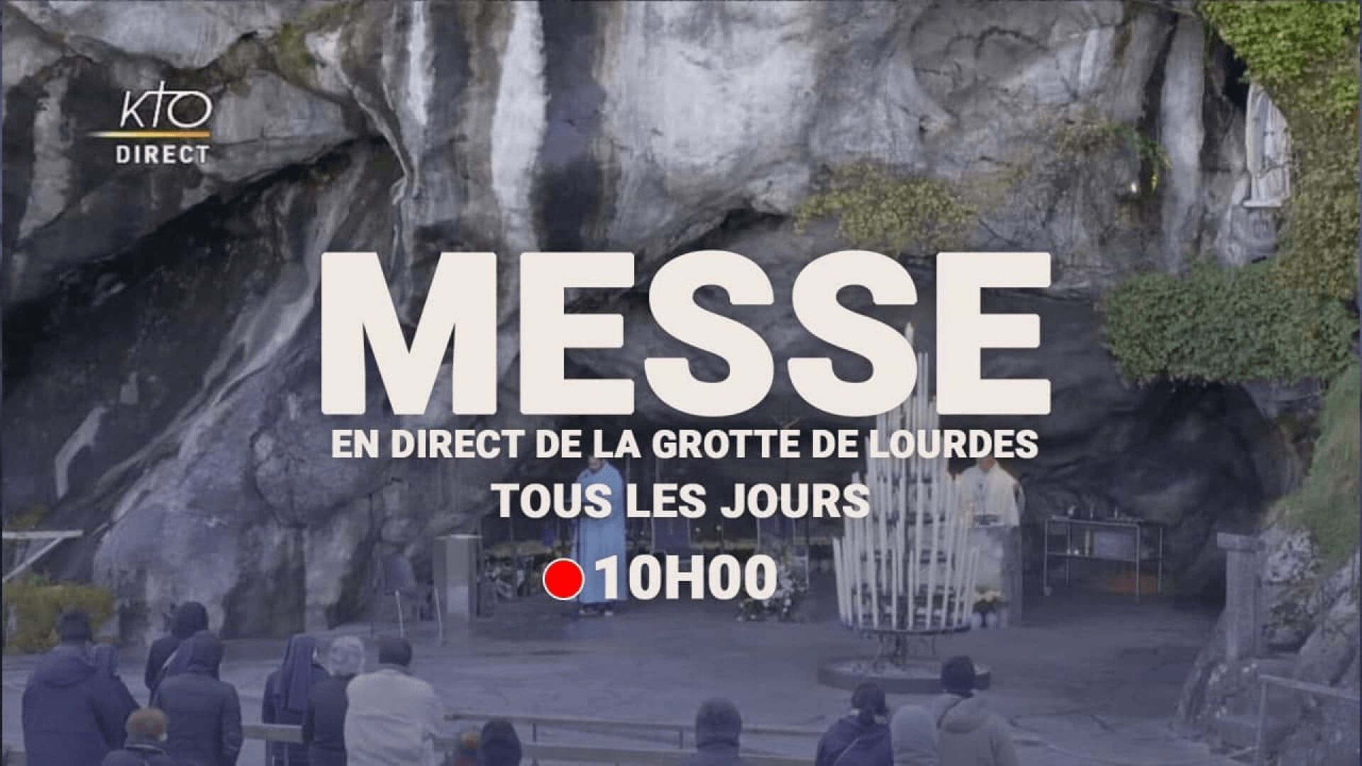 Messe à Lourdes