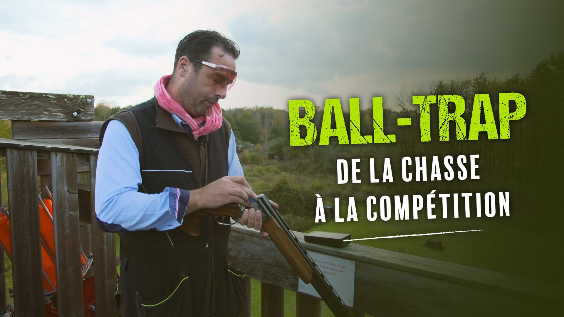 Ball-trap de la chasse à la compétition