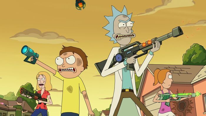 Mes doubles, mon Morty et moi