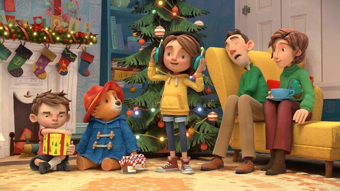 Paddington passe Noël dehors