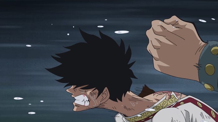 Le point de rendez-vous. Luffy, la lutte jusqu'au bout !