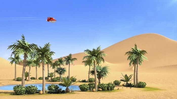 Mirage au Sahara
