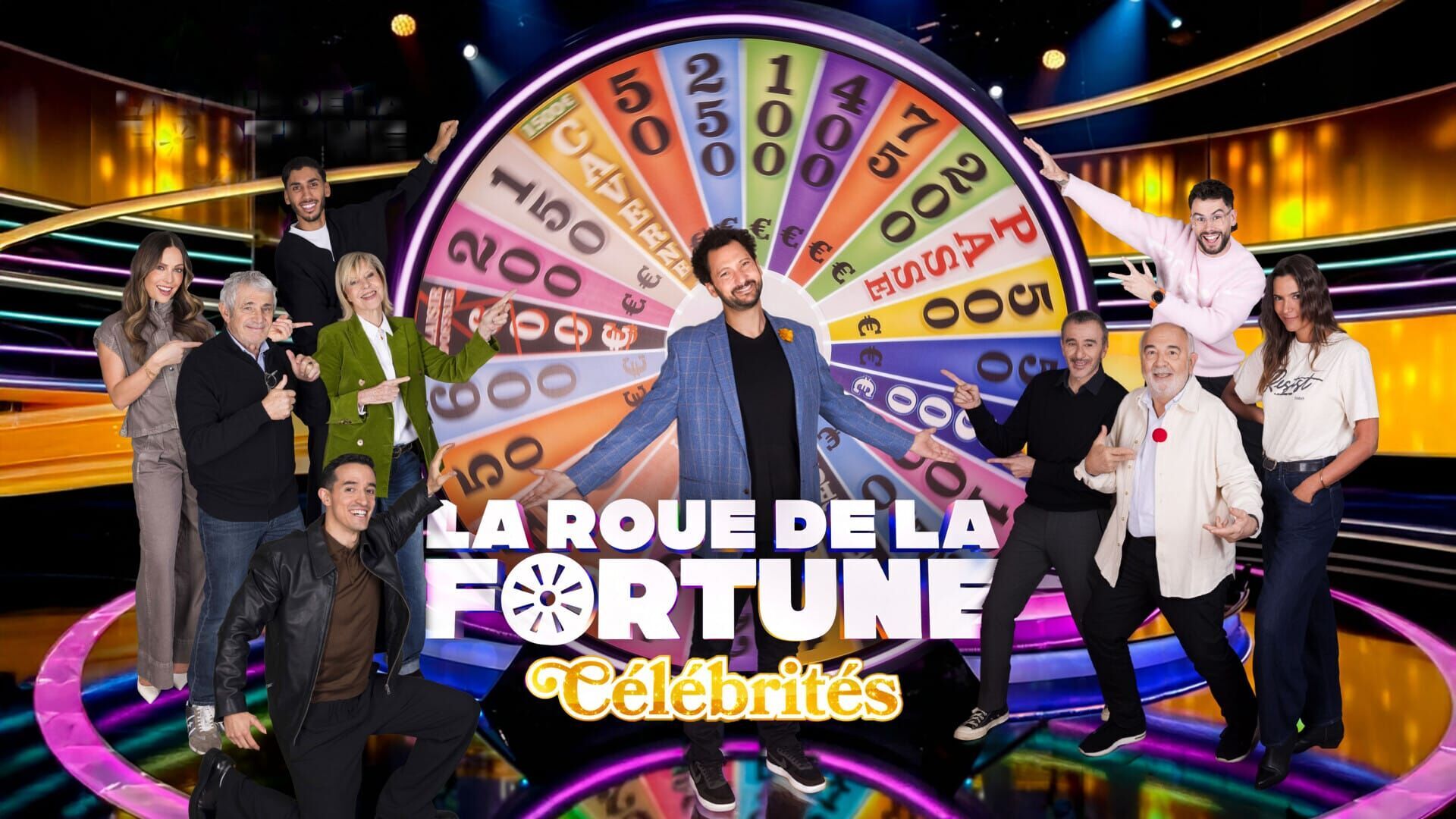 La roue de la fortune célébrités