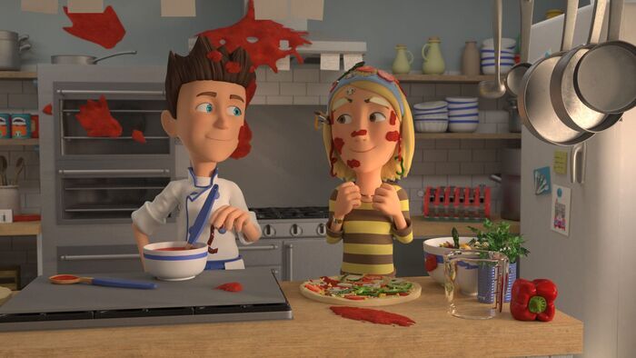 Une pizza de maître