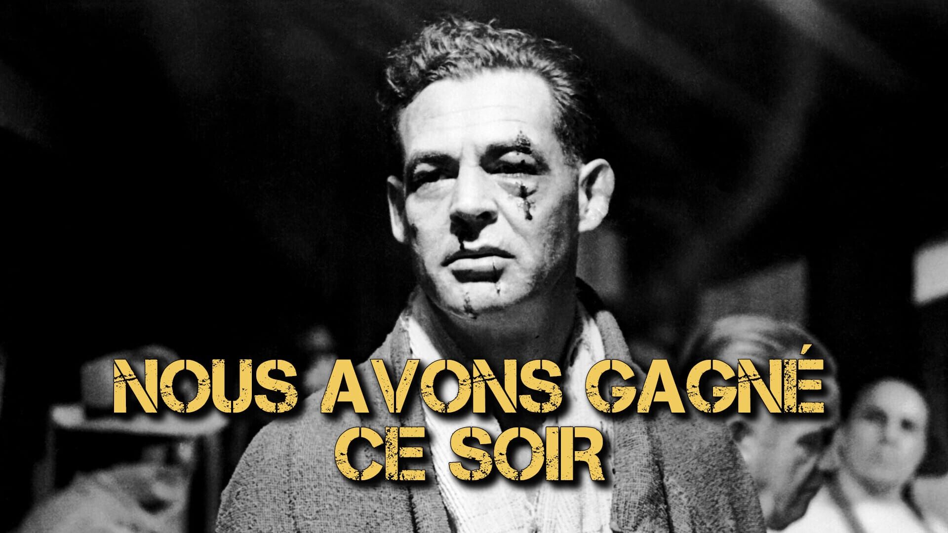 Nous avons gagné ce soir