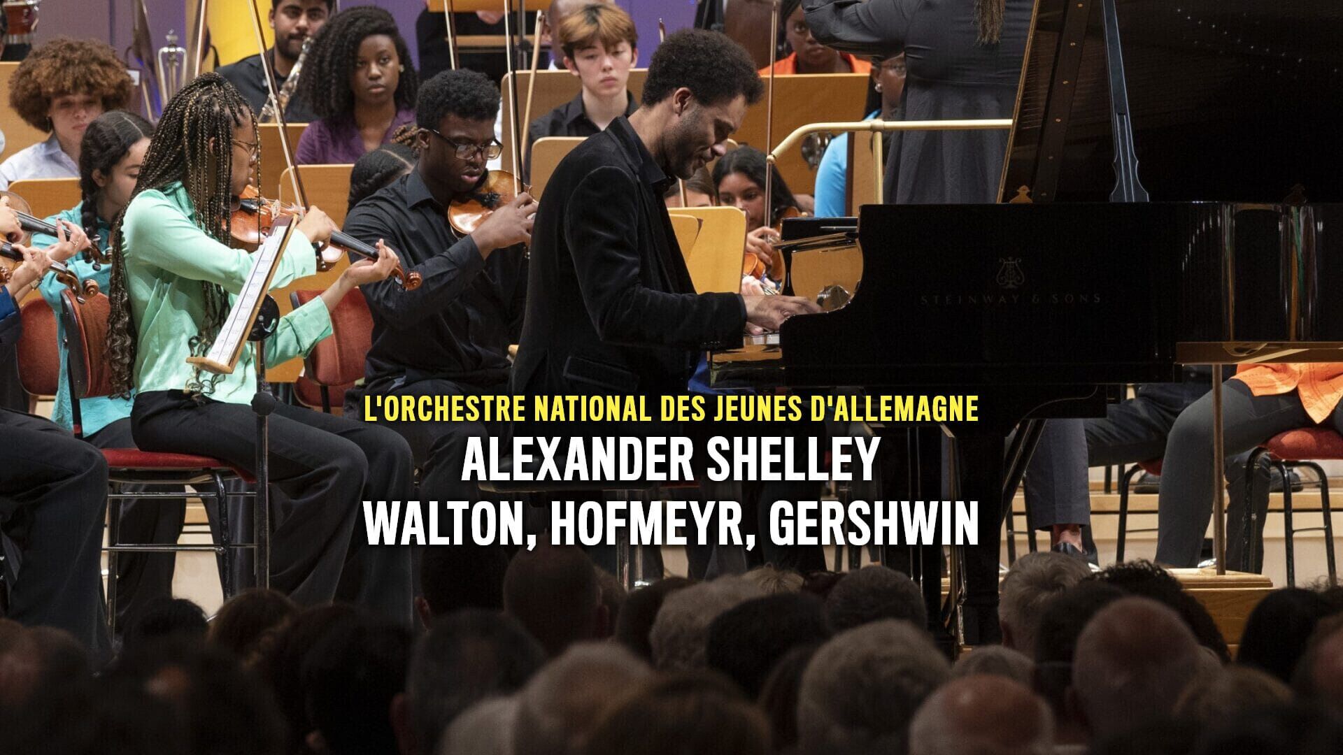 L'Orchestre national des jeunes d'Allemagne, Alexander Shelley : Walton, Hofmeyr, Gershwin