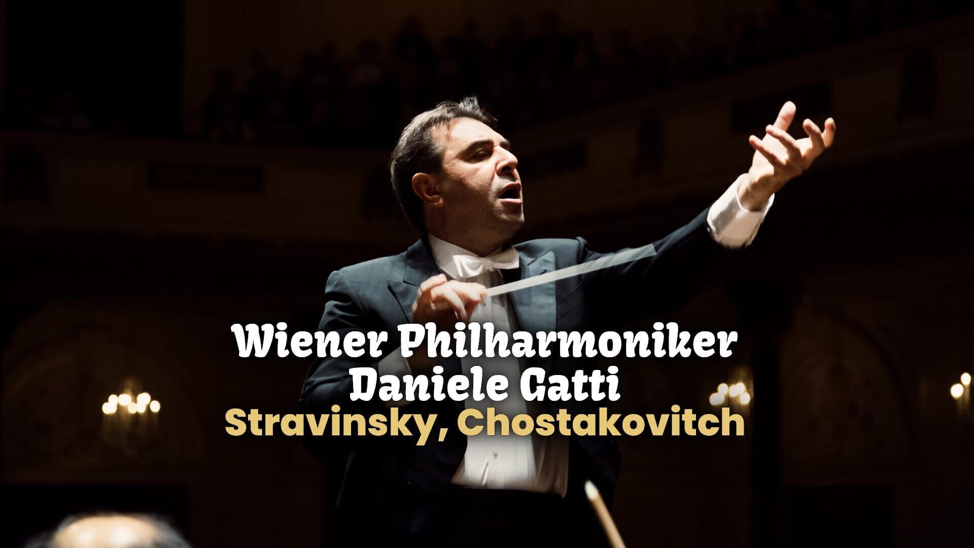 Wiener Philharmoniker, Daniele Gatti : Stravinsky, Chostakovitch