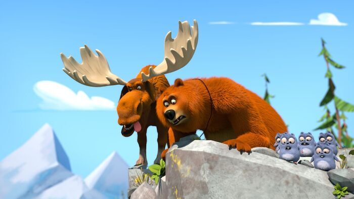 Ours en piste