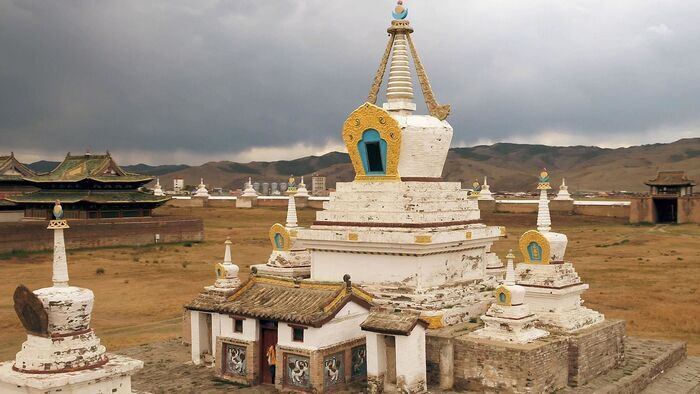 Mongolie, le monastère d'Erdene Zuu